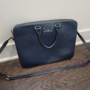 Kate Spade Navy Blue Briefcase